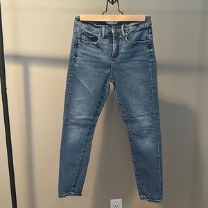 LOFT petite modern skinny crop jeans